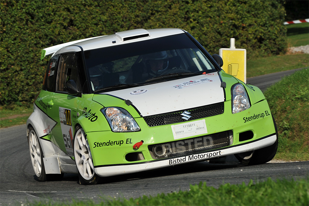 Det blev til en generel tredjeplads for Jesper Bisted og Finn Thomsen generelt i Bygholm Landbrugsskole Mini Rally.